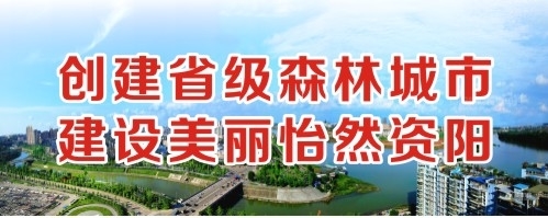 白嫩逼爽视频创建省级森林城市 建设美丽怡然资阳